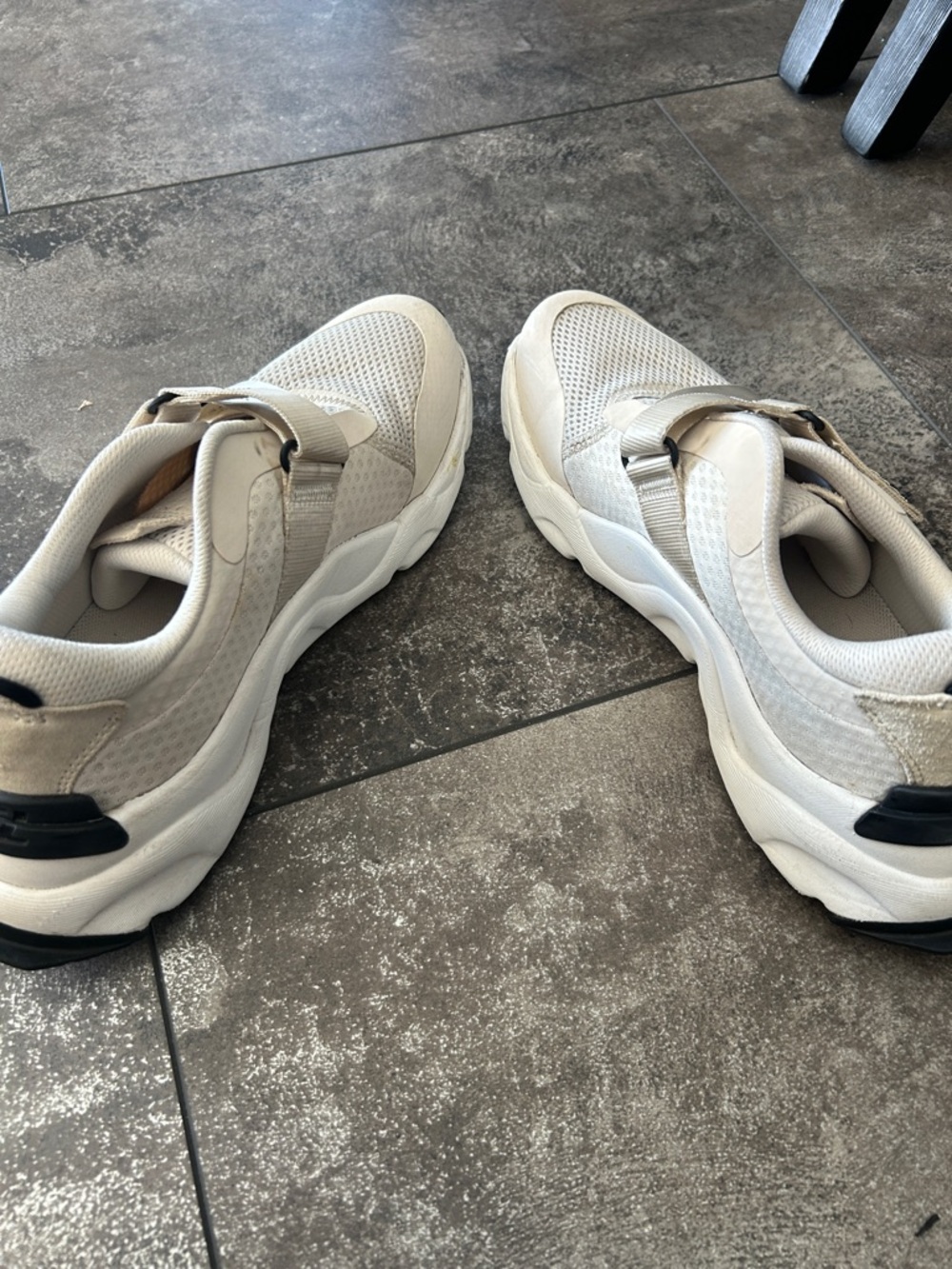 Sorel Neutral Beige Slip-On Athletic Sneakers with Strap - Picture 4 of 6